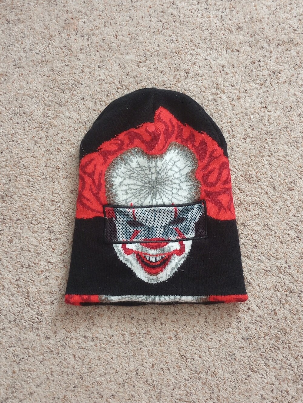 It Clown Halloween Mask / Beanie